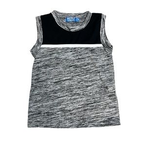 Victory League girls gray sleeveless shirt